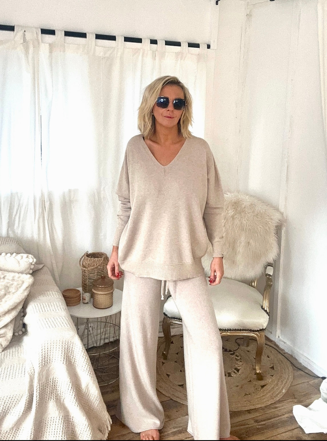 THE KNITWEAR COMPANY Deena knit Oatmeal