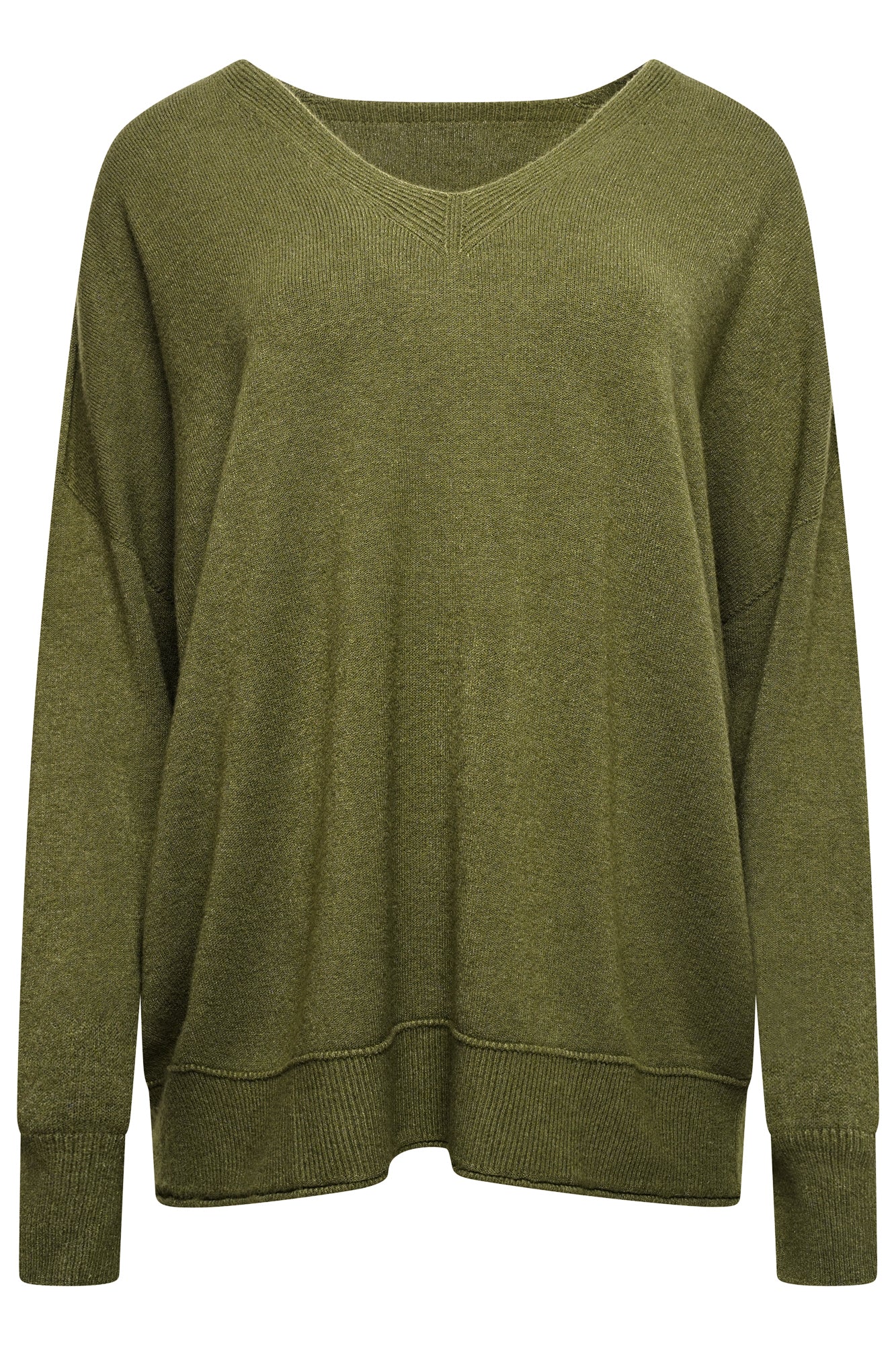 THE KNITWEAR COMPANY Deena knit Army Green