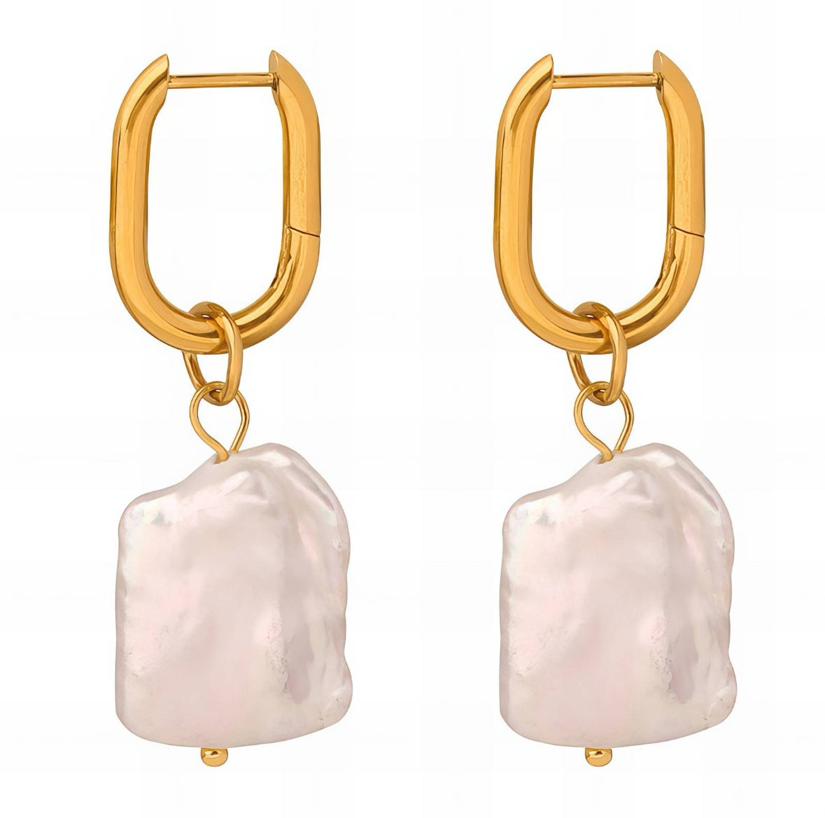 THE HANGAR JEWELLERY fresh water pearl  earrings