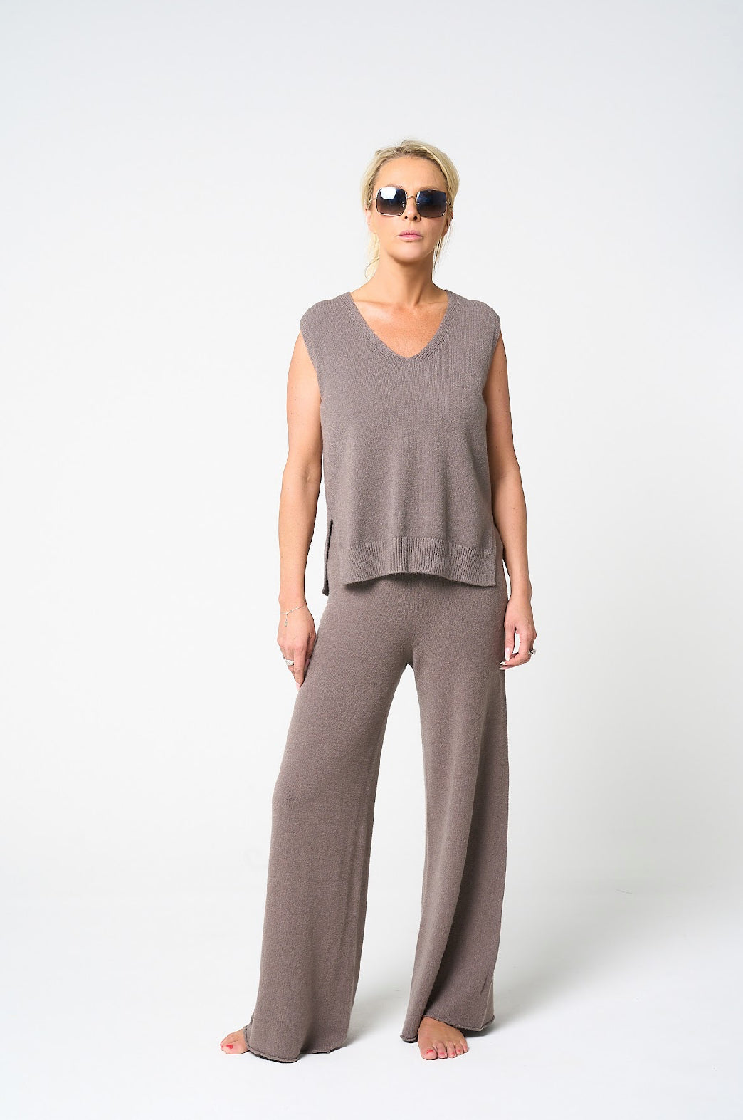 THE KNITWEAR COMPANY Christy knit Mocha