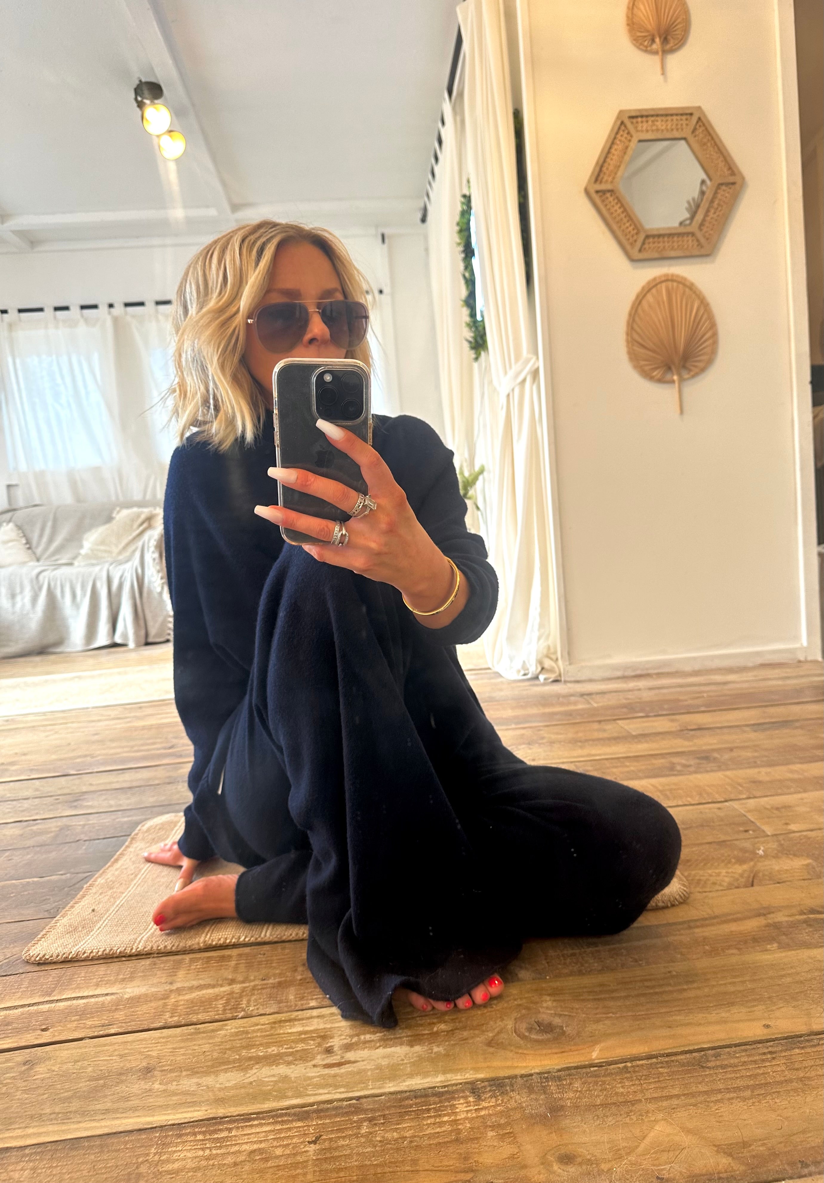 THE KNITWEAR COMPANY Ceilia  knit Navy Blue