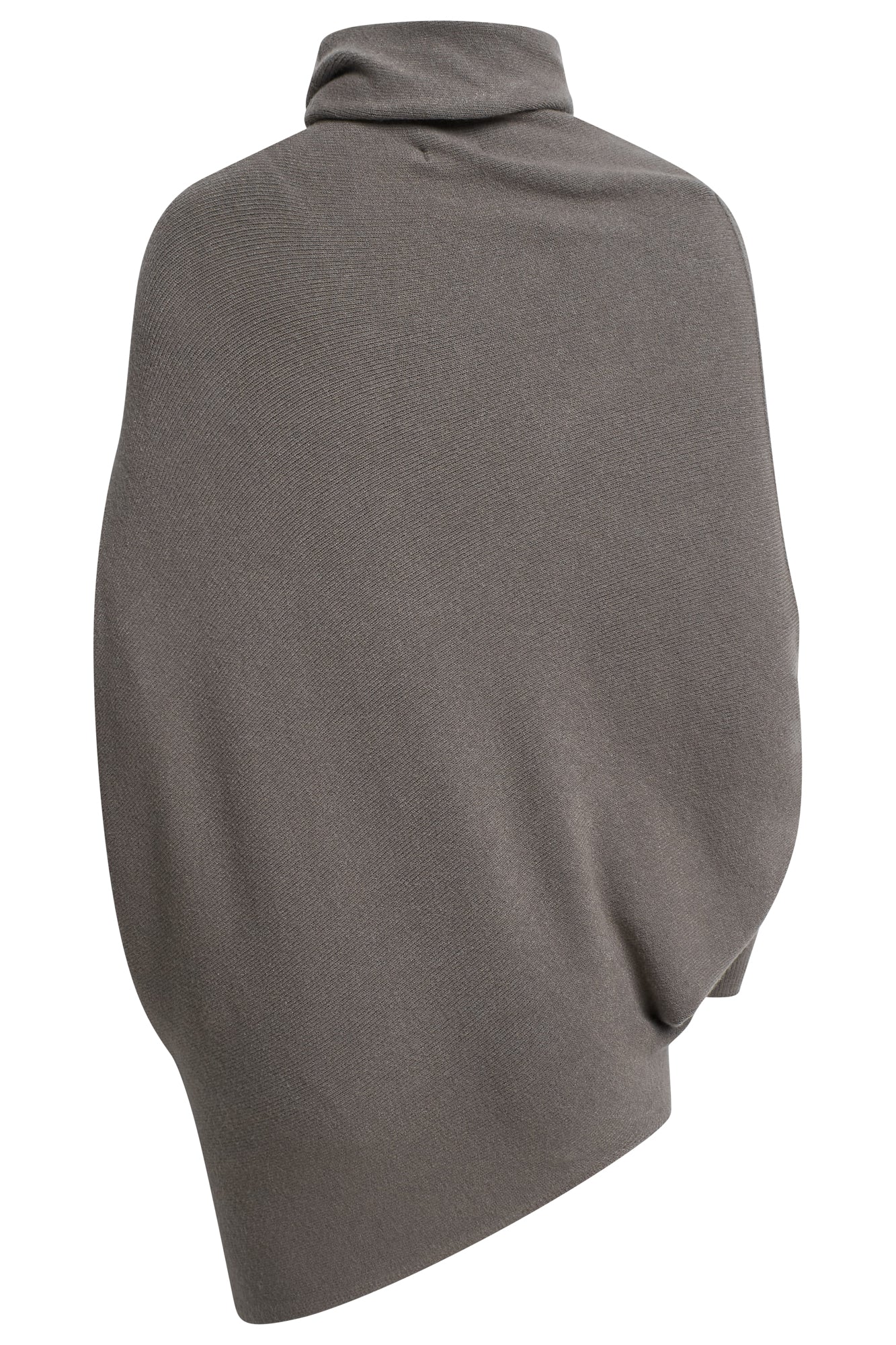 THE KNITWEAR COMPANY Juliette asymmetric knit Mocha