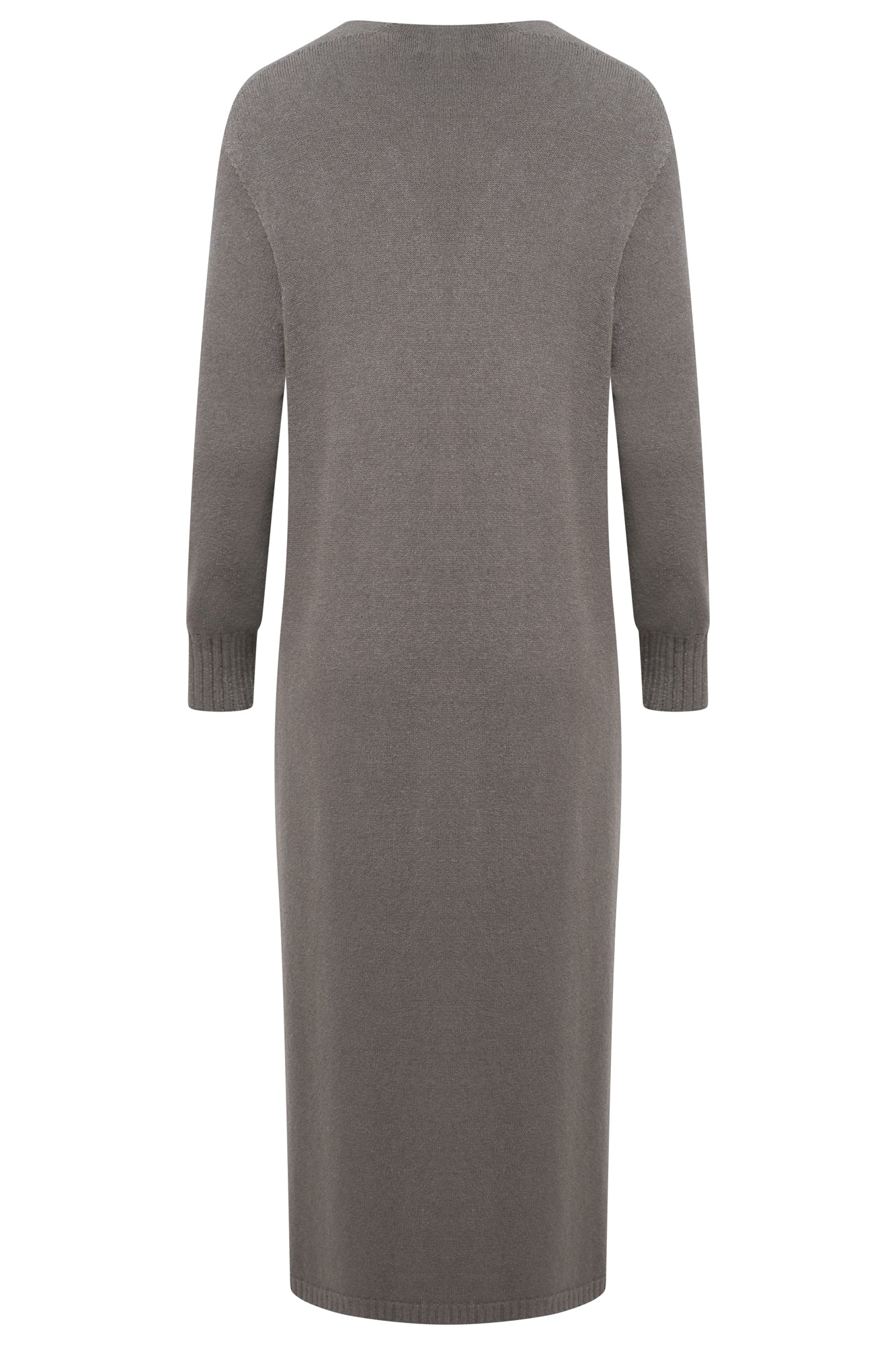 THE KNITWEAR COMPANY Panko knit maxi Cardigan Mocha