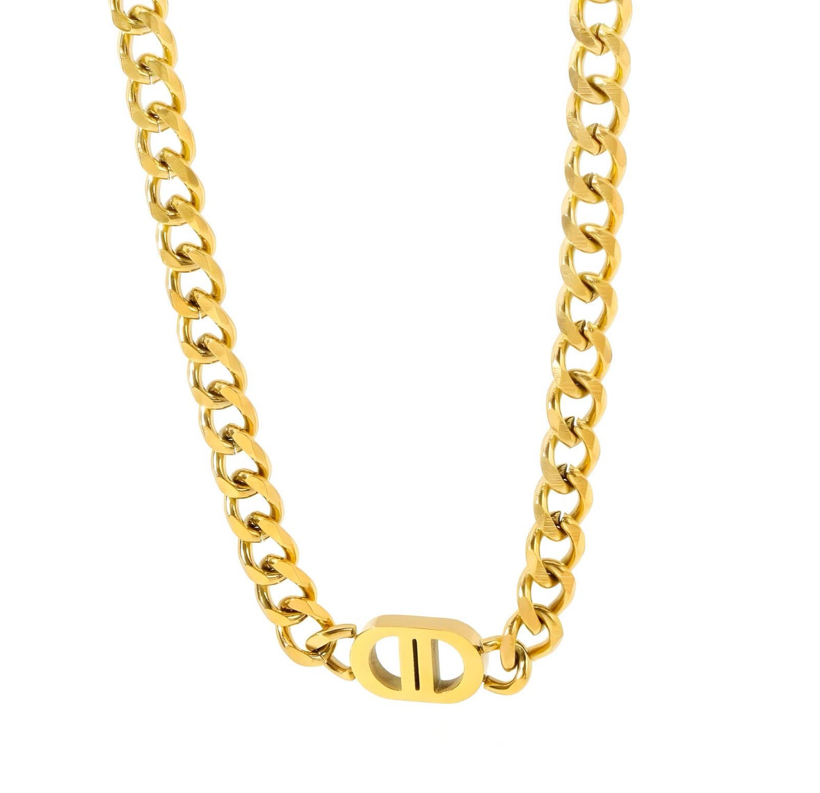 THE HANGAR JEWELLERY Double D Necklace