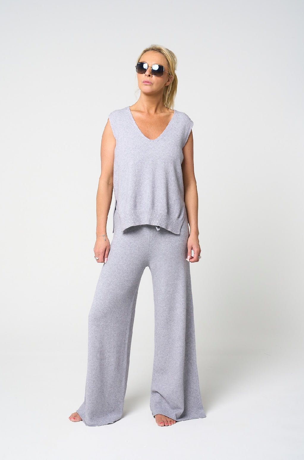 THE KNITWEAR COMPANY Christy knit Grey