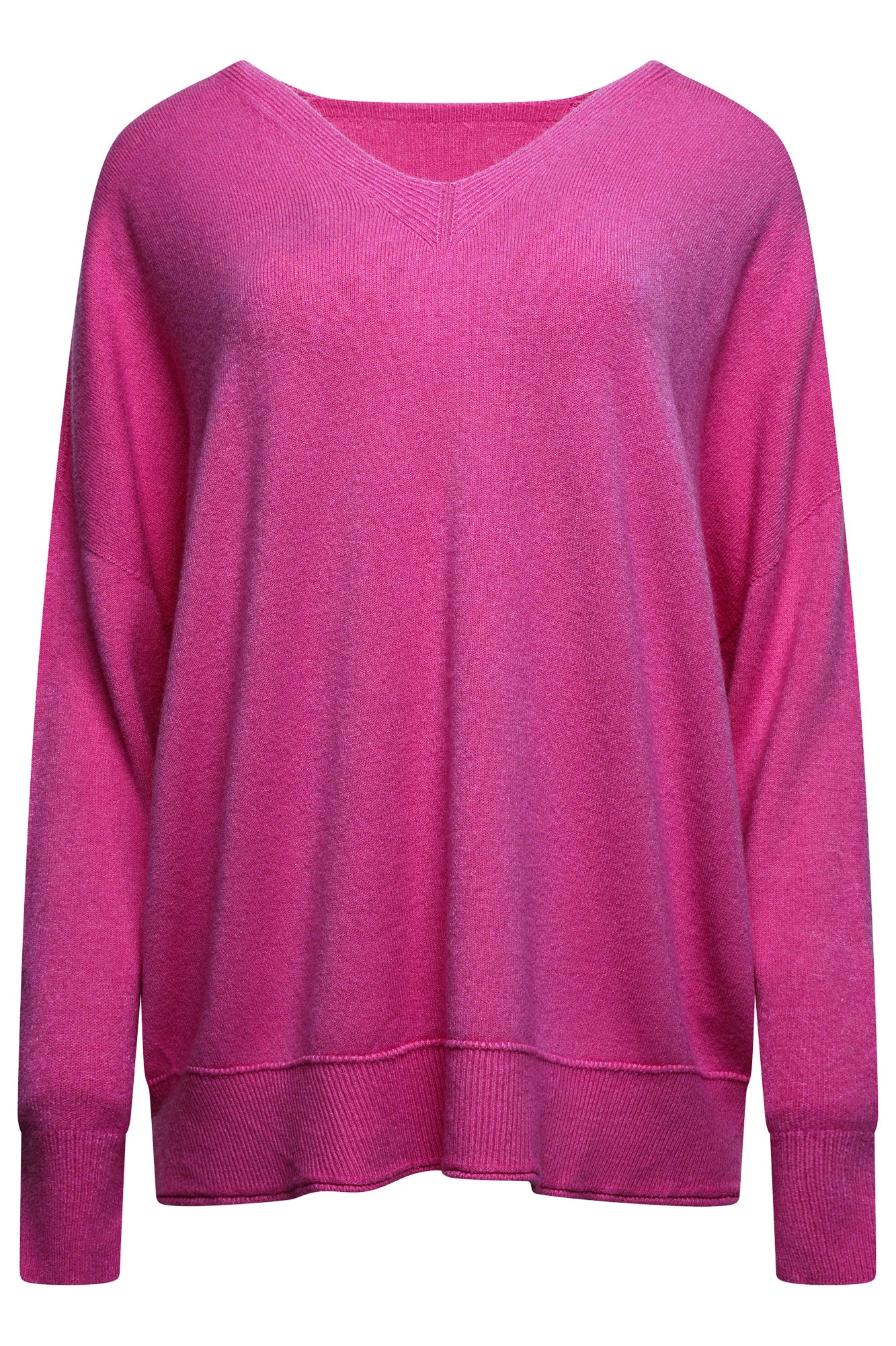 THE KNITWEAR COMPANY Deena knit Fuchsia Pink