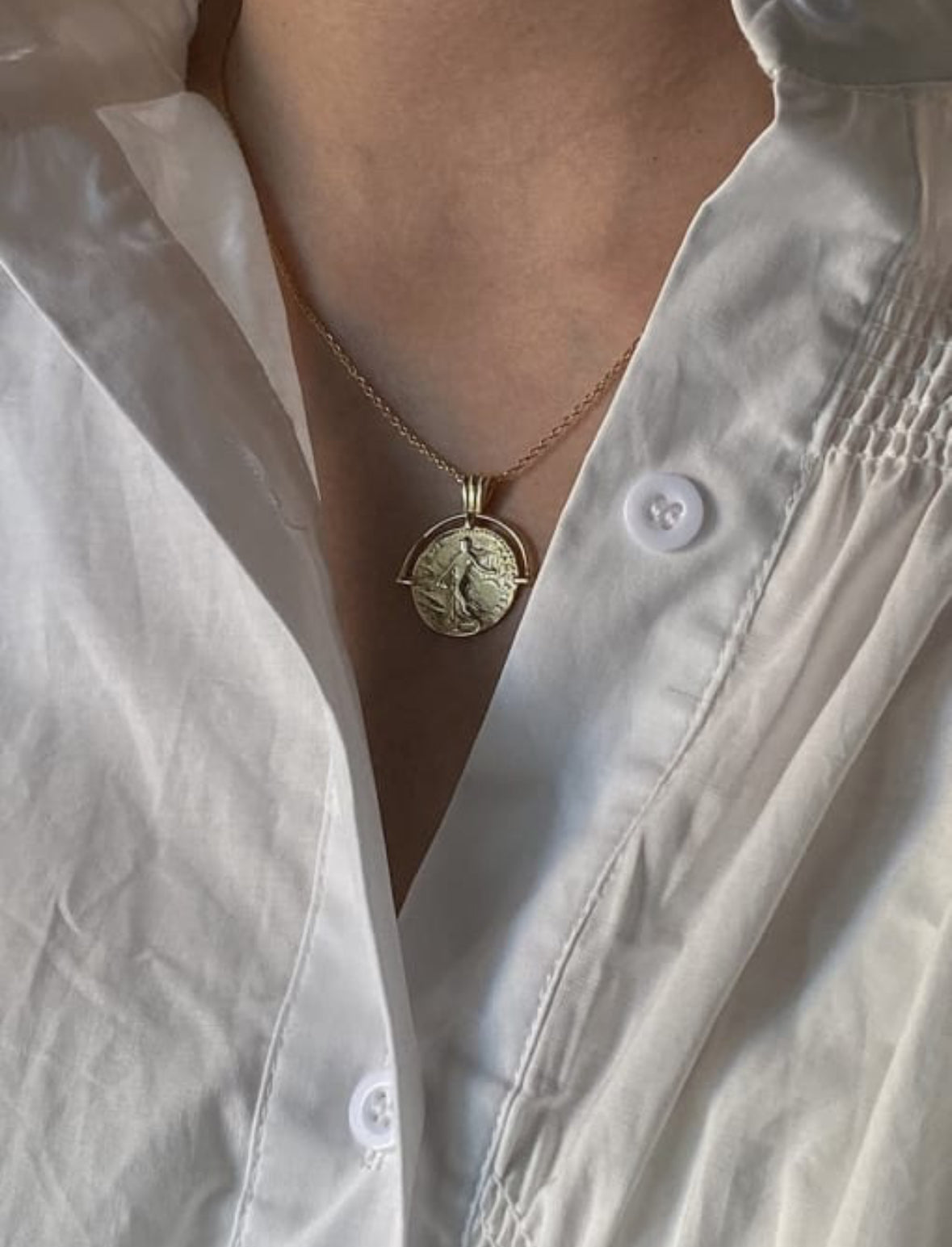 THE HANGAR JEWELLERY T Empress necklace 18k gold