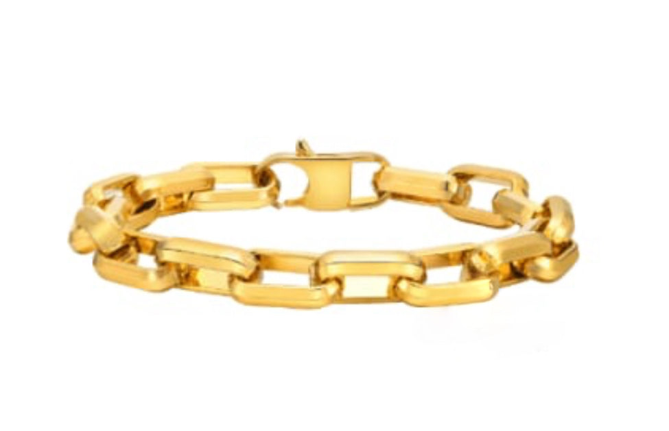 THE HANGAR JEWELLERY T Anchor chain bracelet 18k gold