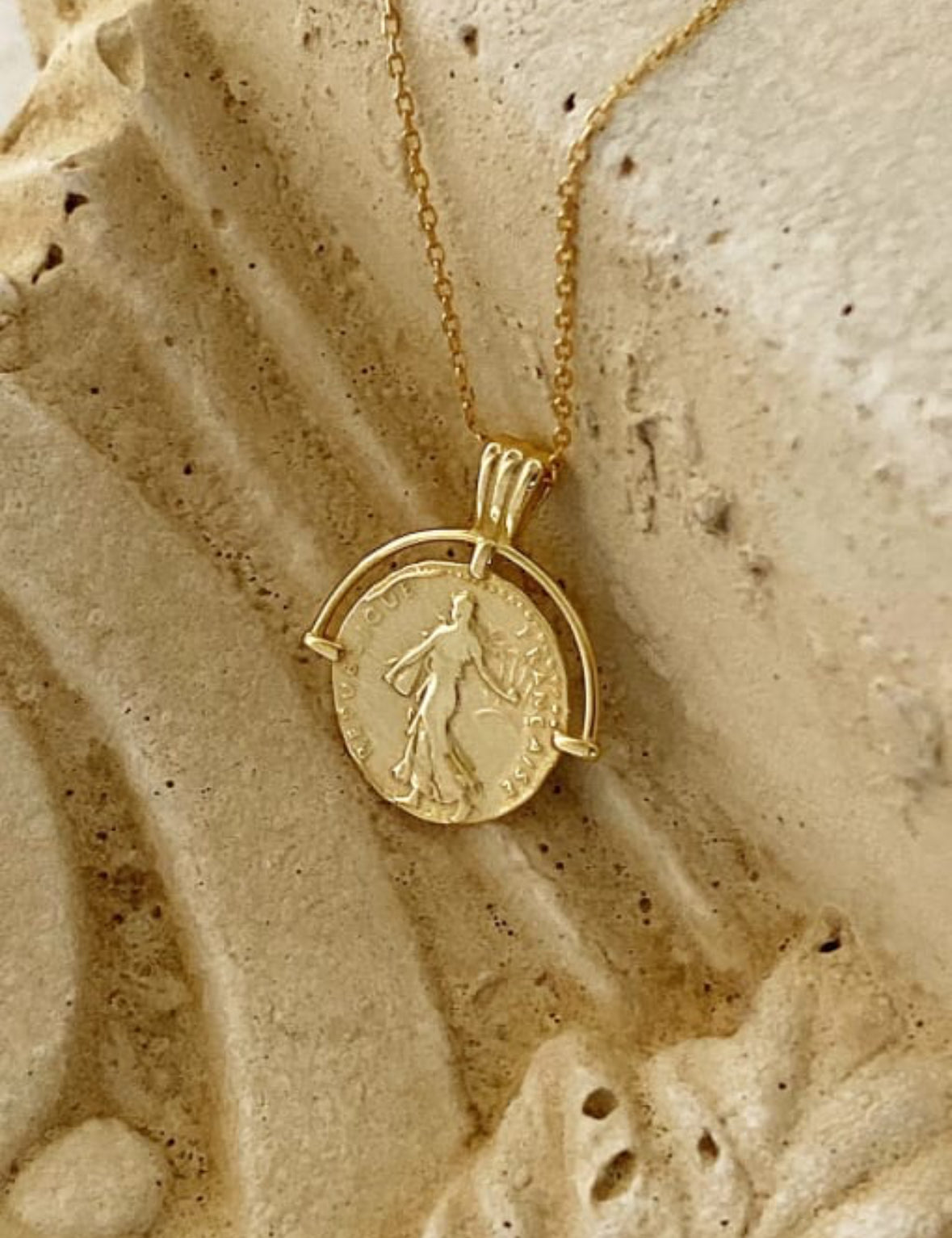 THE HANGAR JEWELLERY T Empress necklace 18k gold