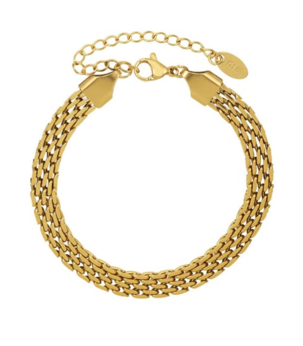 THE HANGAR JEWELLERY Dotty Jan bracelet gold
