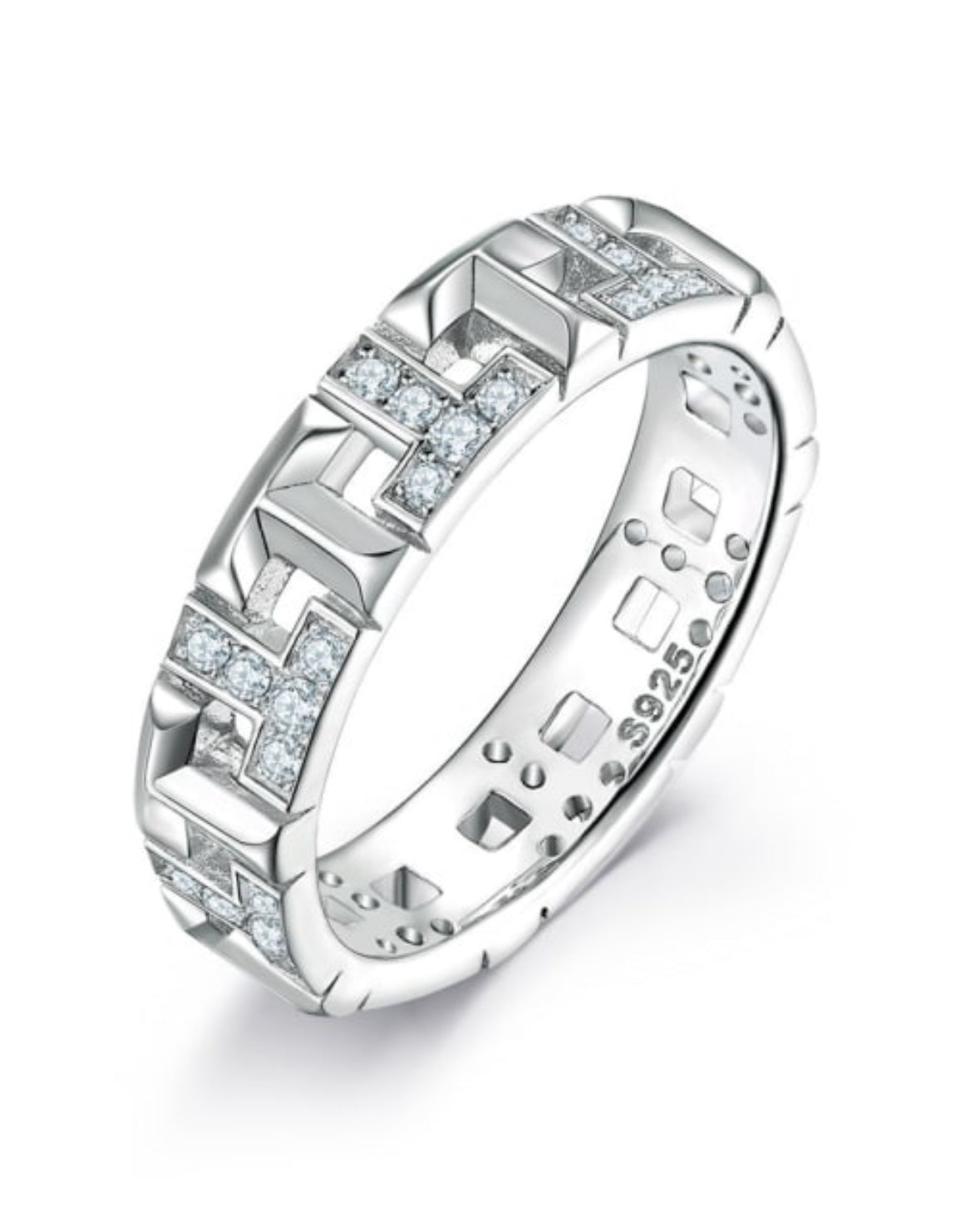 THE HANGAR JEWELLERY T Tiffany ring 14k White gold