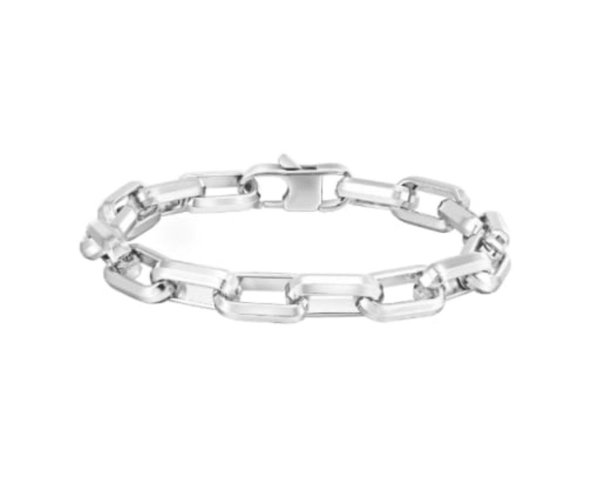 THE HANGAR JEWELLERY T Anchor chain bracelet 18k white gold