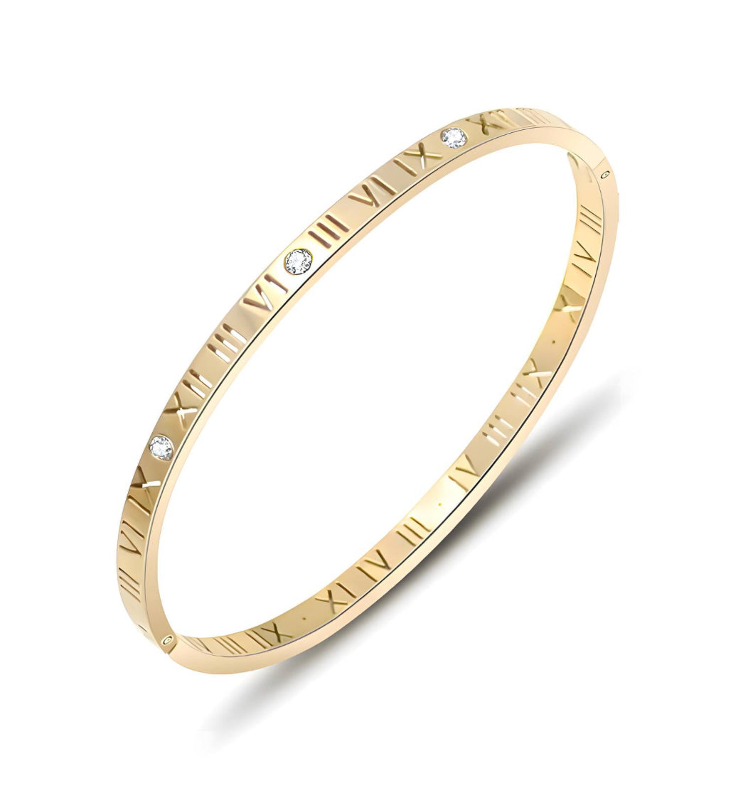 THE HANGAR JEWELLERY Roman skinny bangle