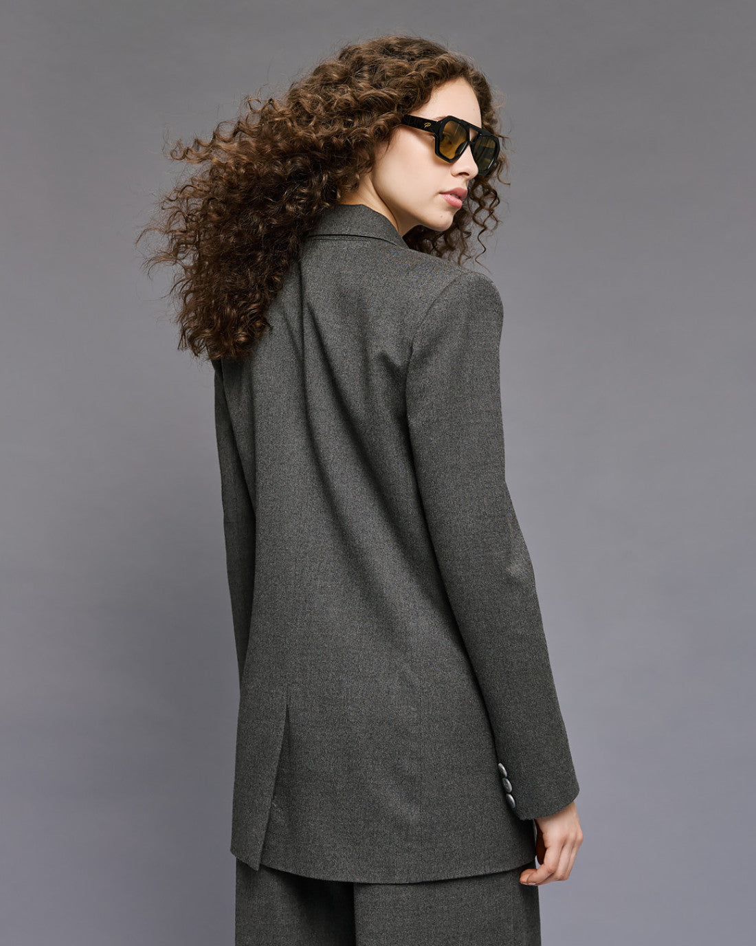 ACCESS Long double-breasted blazer