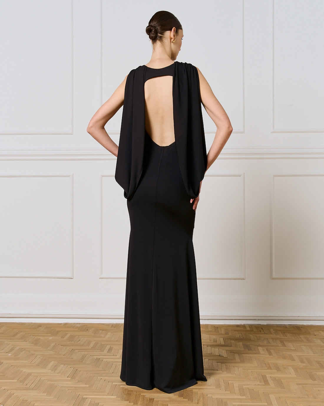 ACCESS Maxi dress with cut-out shoulders