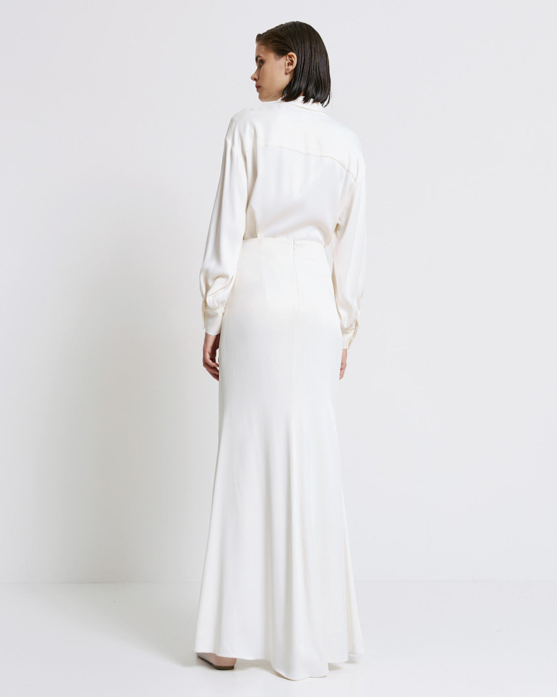 ACCESS Flared maxi skirt