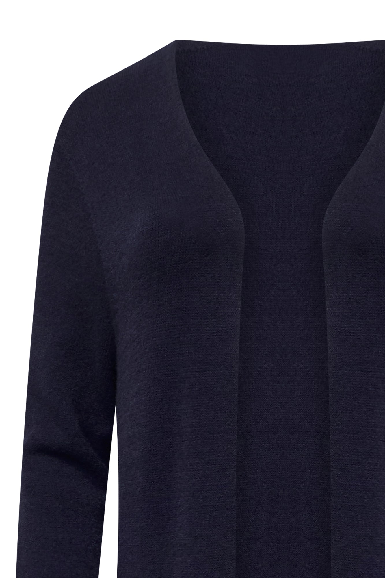 THE KNITWEAR COMPANY Panko knit maxi Cardigan Navy Blue