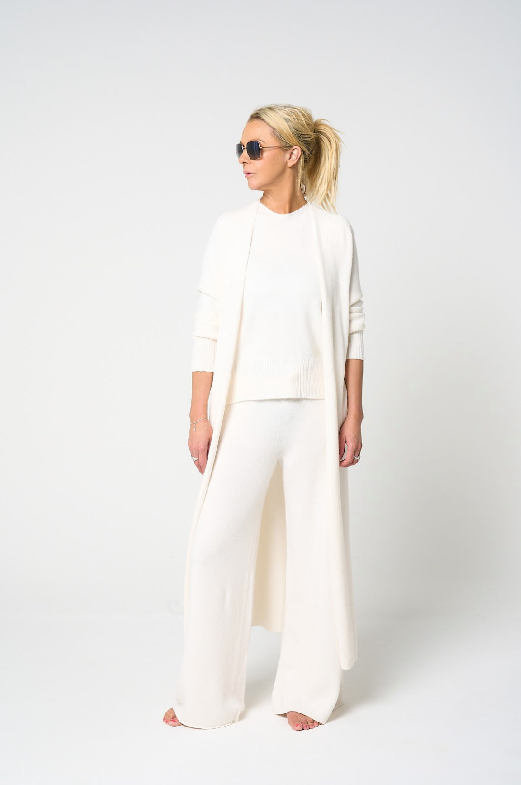 THE KNITWEAR COMPANY Lounge pant Ecru