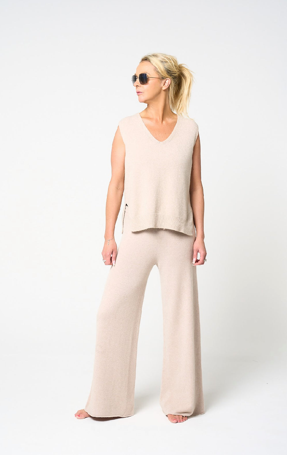 THE KNITWEAR COMPANY Christy knit Oatmeal