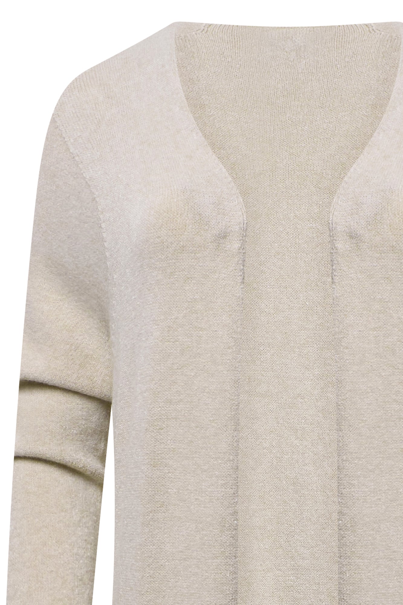 THE KNITWEAR COMPANY Panko knit maxi Cardigan Oatmeal