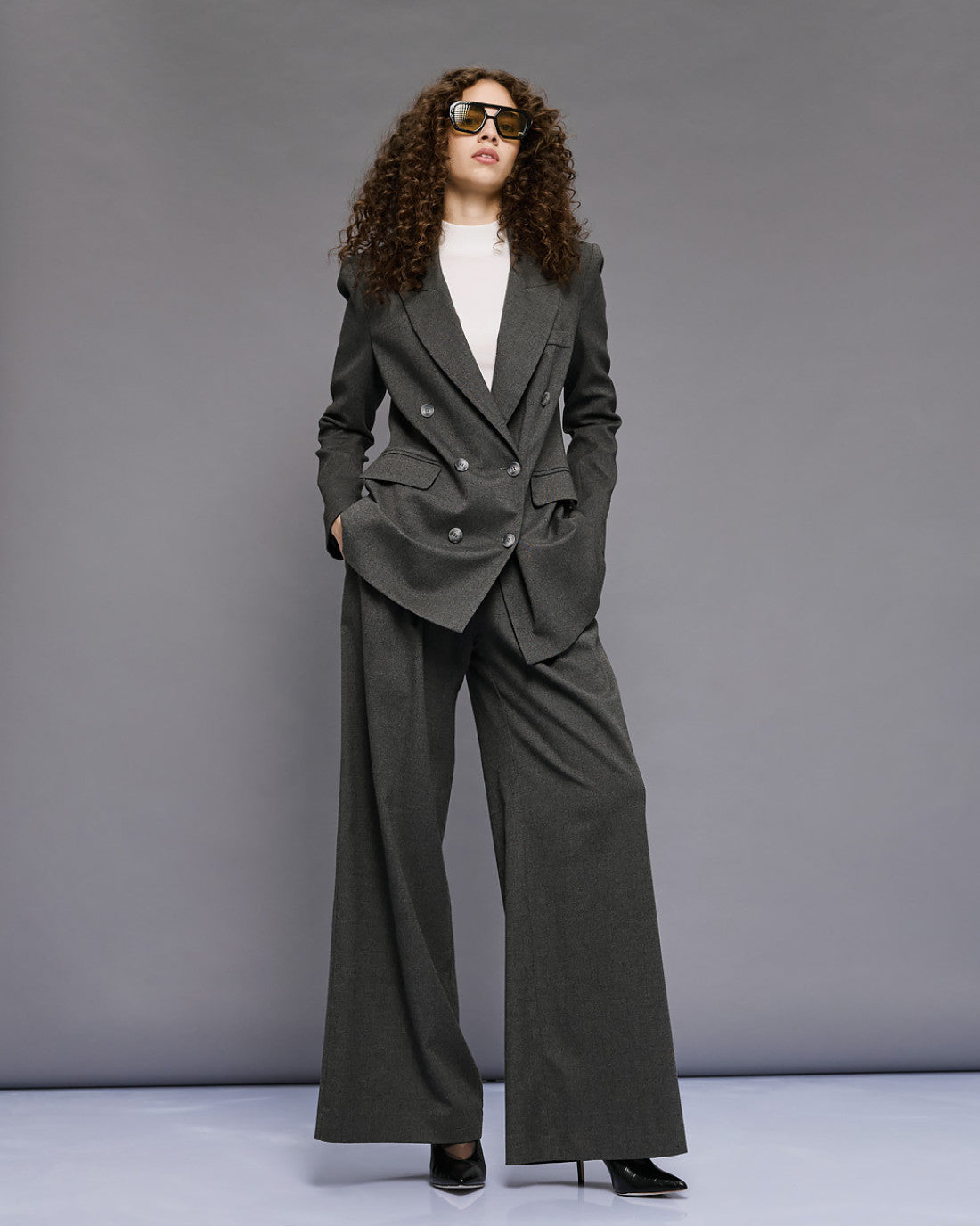 ACCESS Long double-breasted blazer