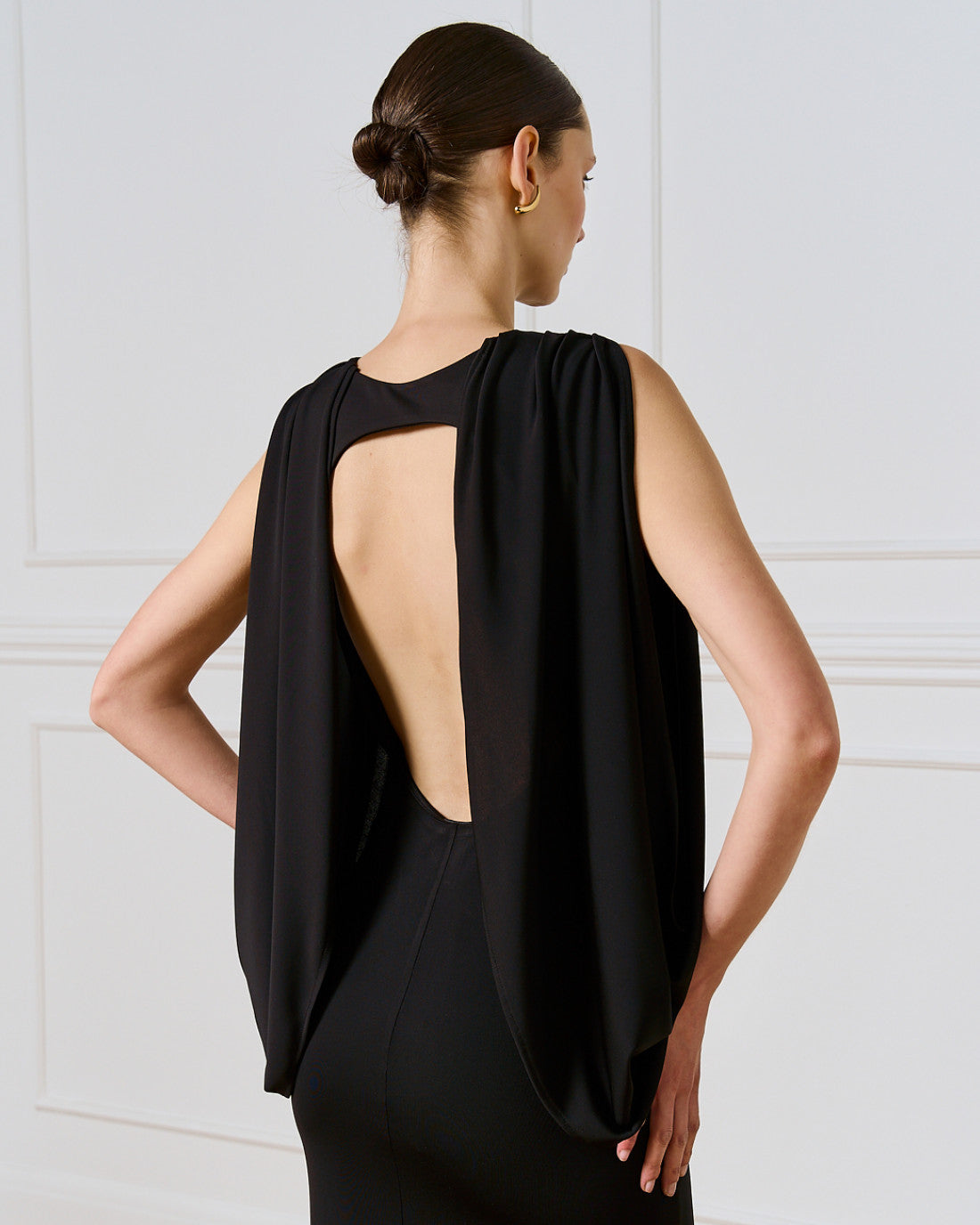 ACCESS Maxi dress with cut-out shoulders