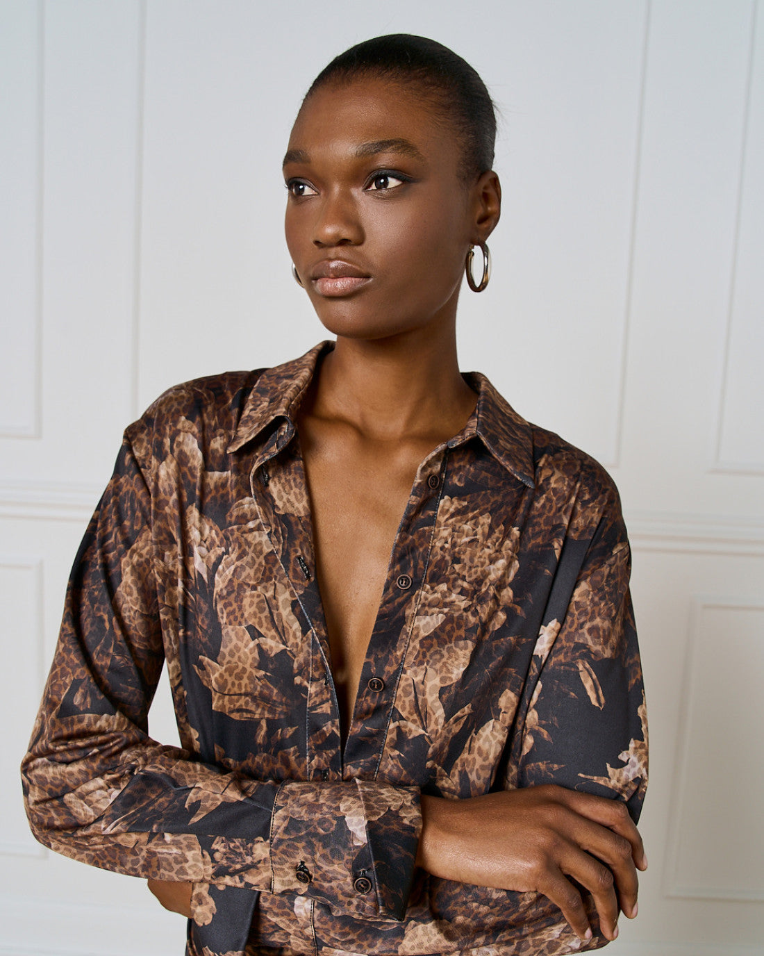 ACCESS Mini dress with side gathered details