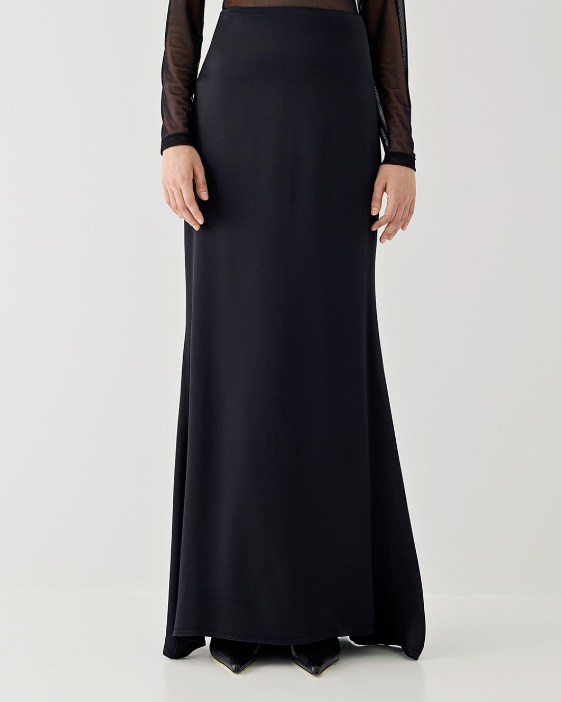 ACCESS Flared maxi skirt