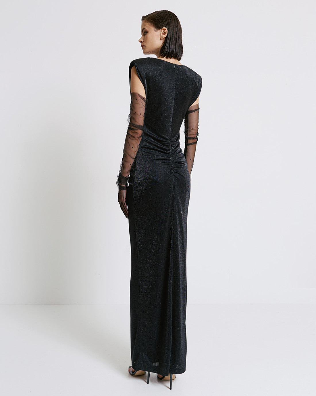 ACCESS Maxi dress with a V neckline