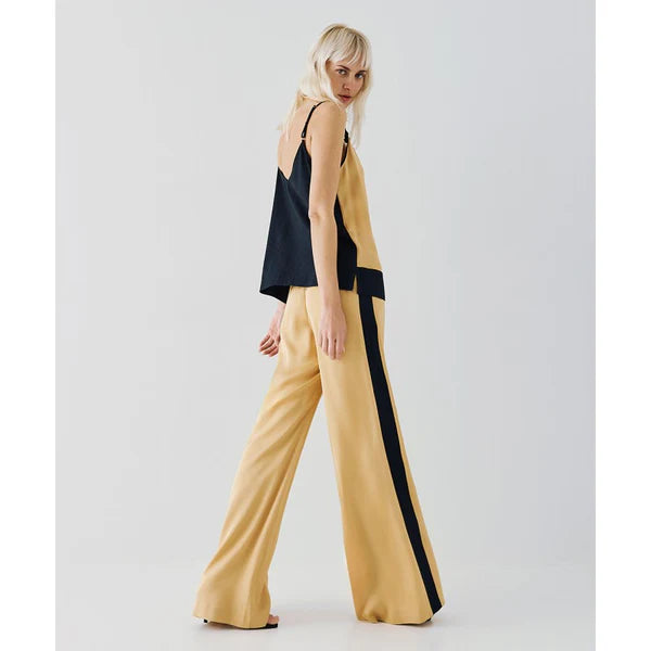 ACCESS FASHION Two-toned top