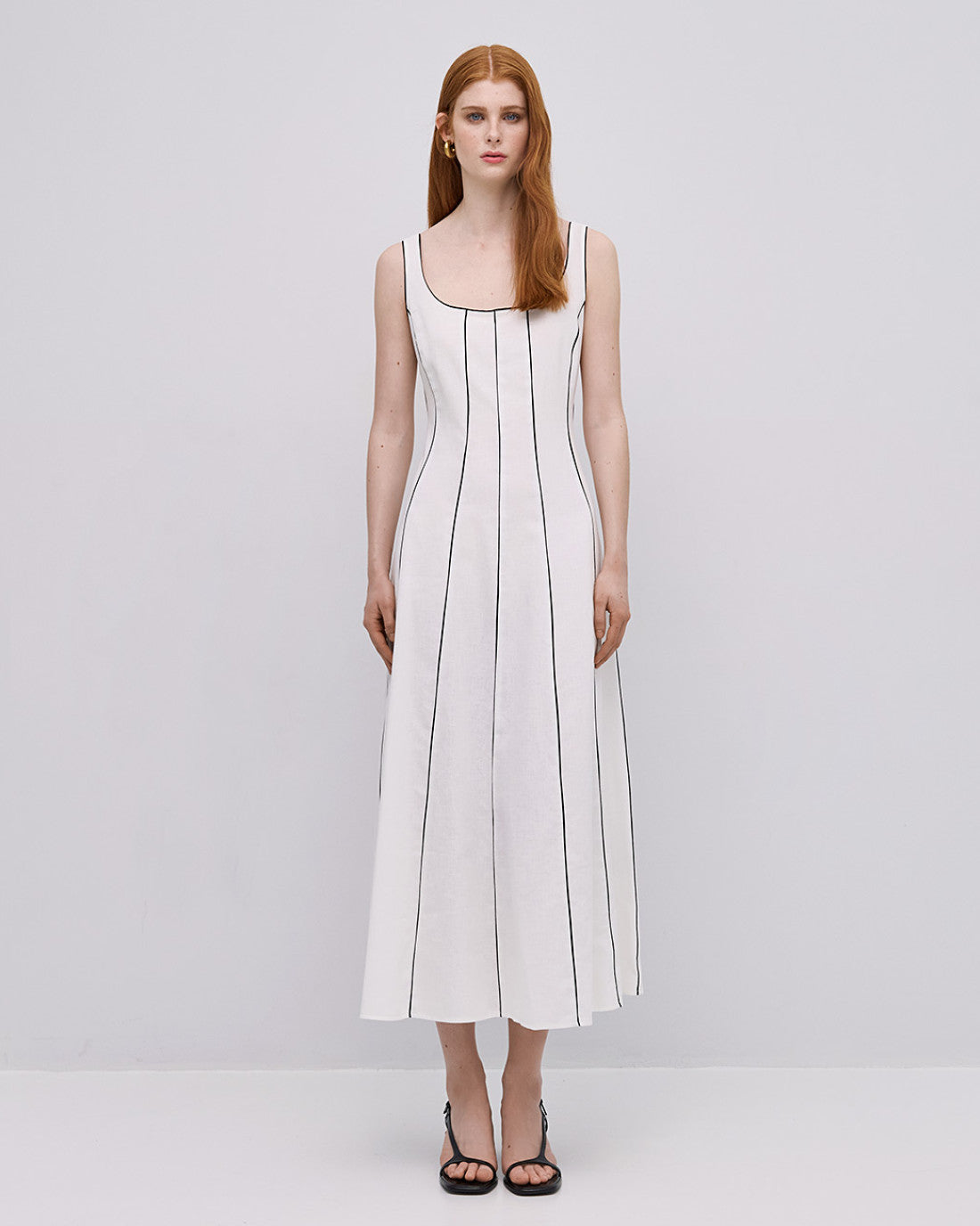 ACCESS FASHION Maxi dress with contrasting details