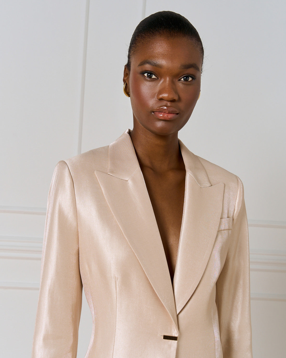 ACCESS Tailored blazer with belt