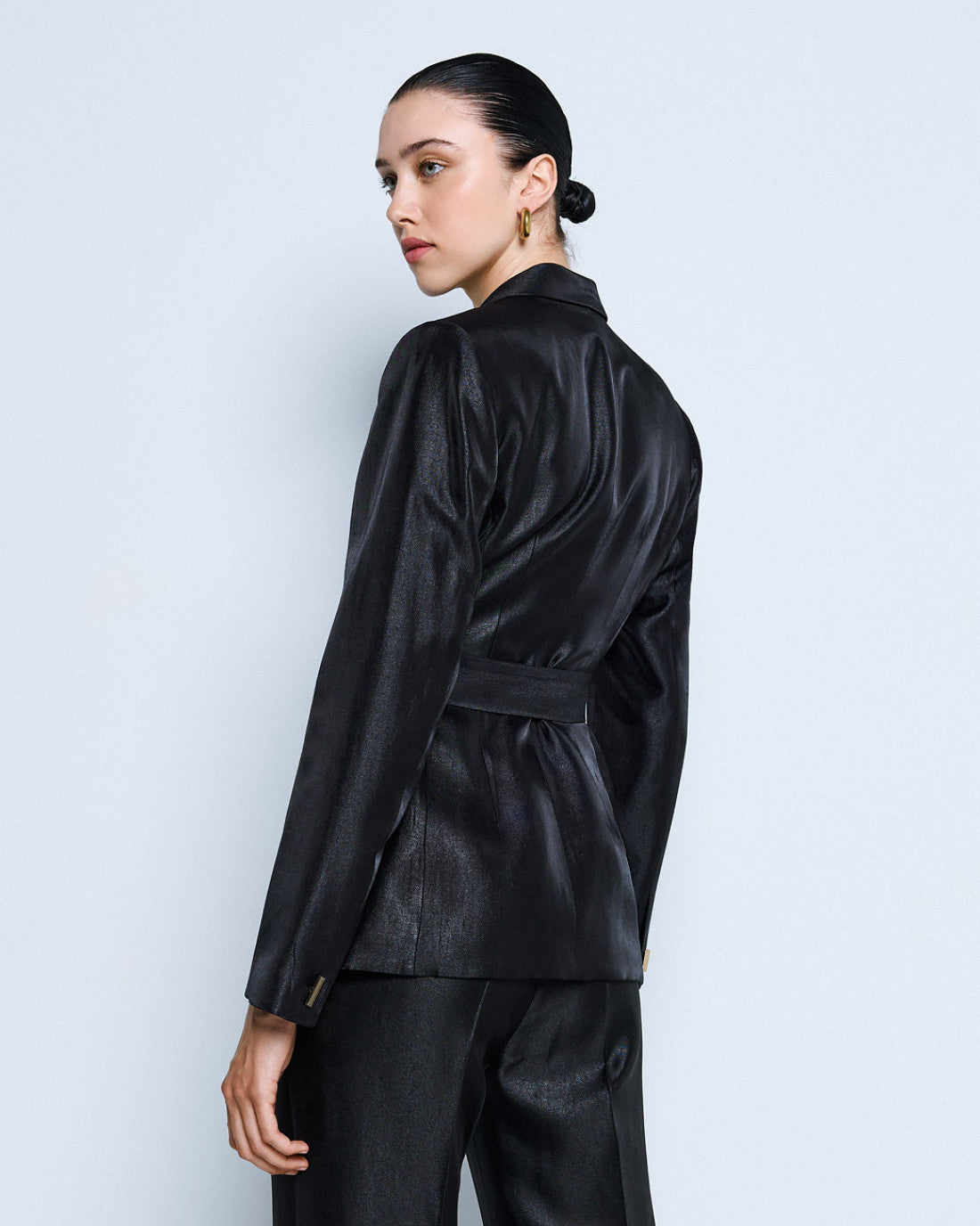 ACCESS Tailored blazer with belt