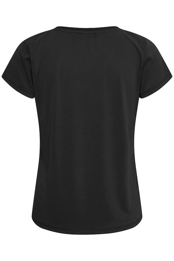 SOAKED IN LUXURY columbine v neck tee